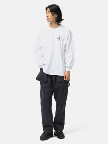 Neighborhood NH . Tee LS-4 White, T-Shirts