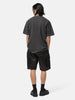 Back of the model wearing the Neighborhood NH . Tee SS-11 Black