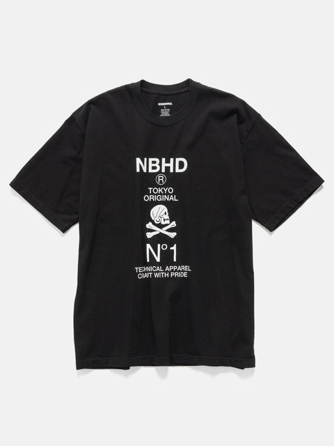 Neighborhood NH . Tee SS-8 Black, T-Shirts