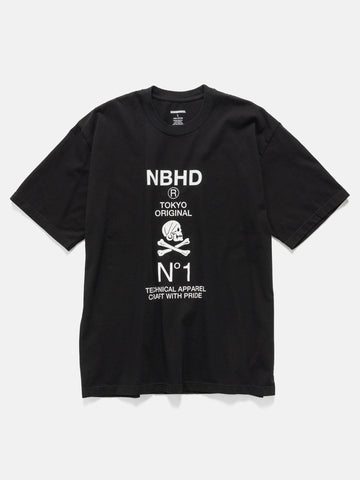 Neighborhood NH . Tee SS-8 Black, T-Shirts