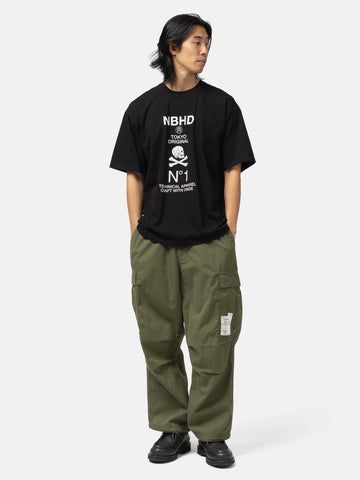 Neighborhood NH . Tee SS-8 Black, T-Shirts