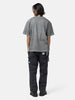 Back shot of the model wearing the Neighborhood NH . Tee SS-11 Gray