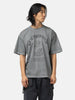 Half body of the model wearing the Neighborhood NH . Tee SS-11 Gray