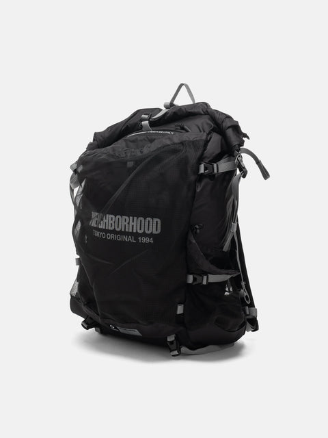 Neighborhood NH x Helinox . Lite Roll Top Back Pack Black, Backpacks