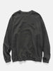 Flat shot of the Neighborhood Pigment Dyed Sweat Shirt LS Black