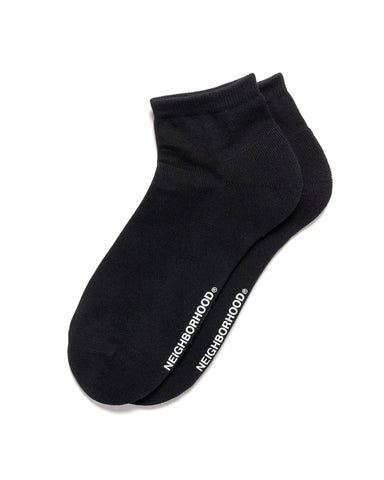 Plain Ankle Socks Black - HAVEN