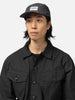 Model wearing the Neighborhood Reflective Jet Cap Black