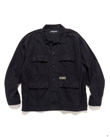 Neighborhood Ripstop BDU Shirt LS Black, Shirts