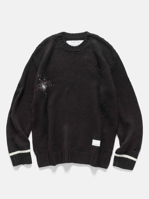 Neighborhood Savage Crewneck Sweater Black, Sweaters