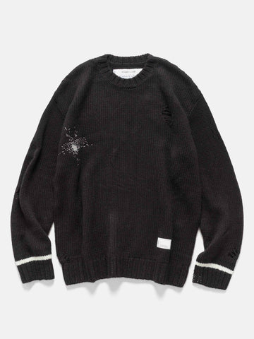 Neighborhood Savage Crewneck Sweater Black, Sweaters