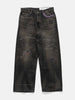 Neighborhood Savage Denim Dp Wide Pants Black, Jeans