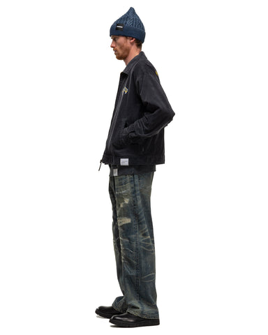 Neighborhood Savage Denim Dp Wide Pants Indigo, Bottoms