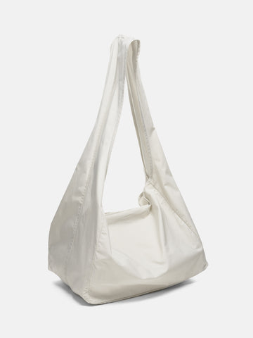 Back of the Neighborhood Solid Newspaper Bag Ivory