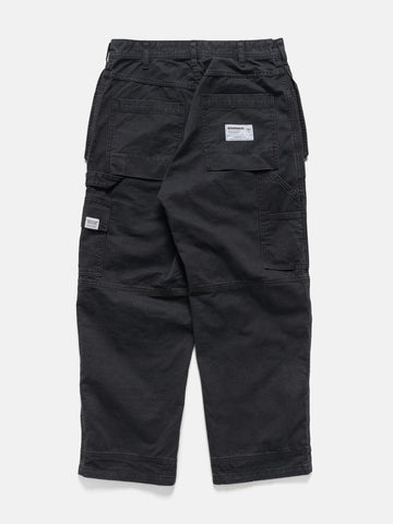 Back flat shot of the Neighborhood Tool Pocket Utility Pants Black