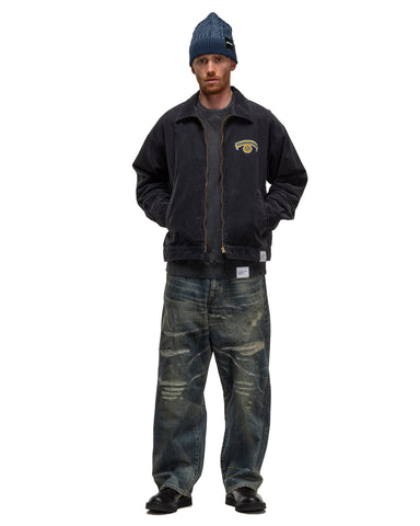 Neighborhood Washed Corduroy Work Jacket Black, Outerwear