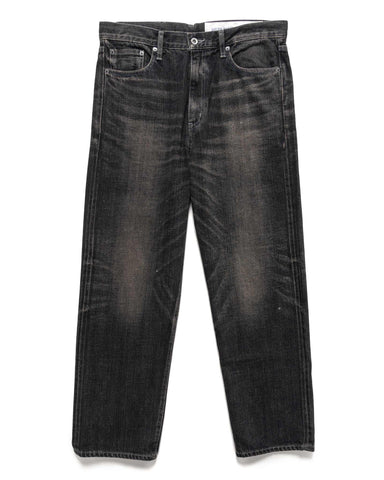 Neighborhood Washed Denim DP Basic Pants Black, Bottoms