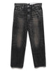 Neighborhood Washed Denim DP Basic Pants Black, Bottoms