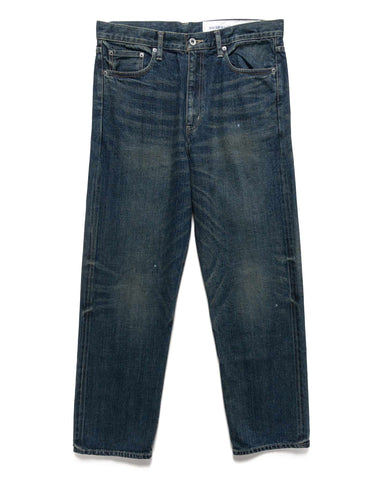 Neighborhood Washed Denim DP Basic Pants Indigo, Bottoms