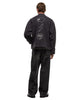 Neighborhood Washed Denim Dp Wide Pants Black, Bottoms