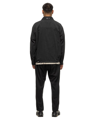 Washed ZIP Work Jacket Black - HAVEN