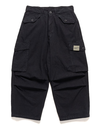 Neighborhood Wide Cargo Pants Black, Bottoms