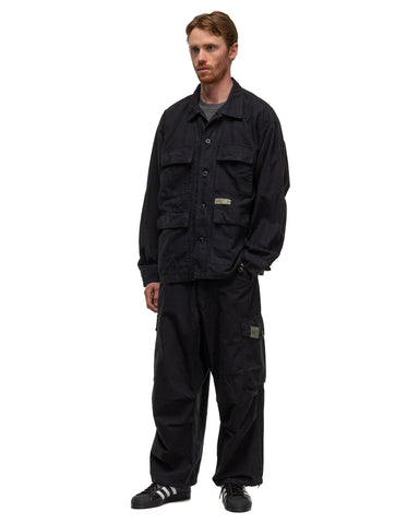 Neighborhood Wide Cargo Pants Black, Bottoms