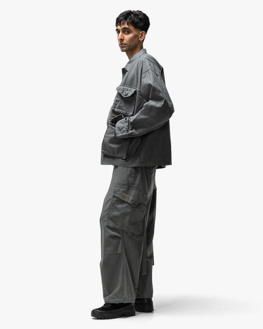 Neighborhood Wide Cargo Pants Grey, Bottoms