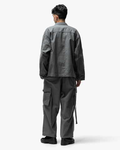 Neighborhood Wide Cargo Pants Grey, Bottoms