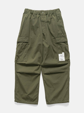 Flat shot of the Neighborhood Wide Cargo Pants Olive Drab
