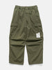 Flat shot of the Neighborhood Wide Cargo Pants Olive Drab