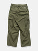 Flat shot of the back of the Neighborhood Wide Cargo Pants Olive Drab