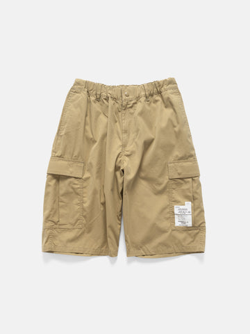Neighborhood Wide Cargo Short Pants Beige, Shorts