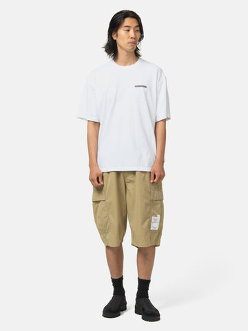 Neighborhood Wide Cargo Short Pants Beige, Shorts