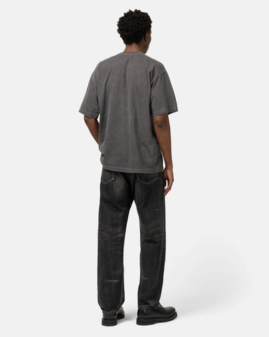 Neighborhood Washed Denim DP Basic Pants Black, Bottoms