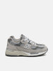 Side view of the NEW BALANCE Made in USA 992 Core Grey/White