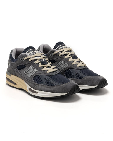 New Balance U991GG2 Dark Grey/Navy, Footwear