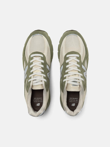 New Balance MADE in USA 990v4 Olive Leaf, Sneakers