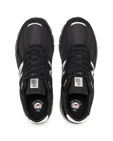 New Balance U990BL4 Black/Silver, Footwear