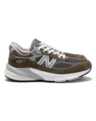 New Balance MiUSA U990v6 Olive/Grey, Footwear