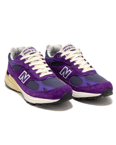 New Balance U993PG Purple/Dark Mercury, Footwear