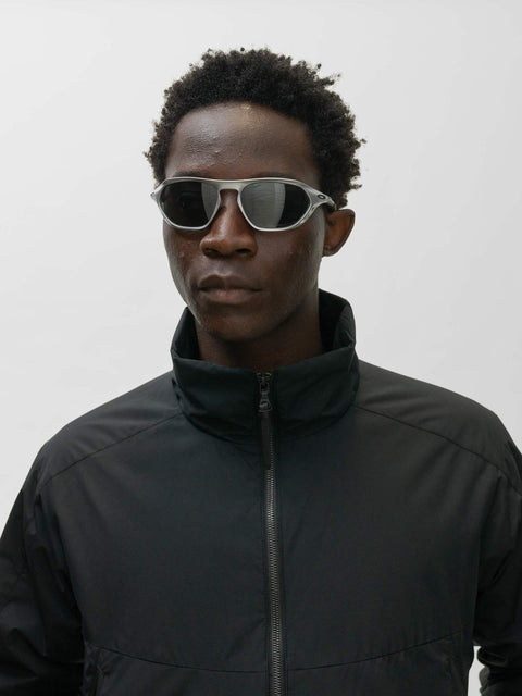Oakley Cage Jacket X Silver w/ PRIZM Black Polar, Sunglasses