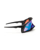 Oakley Flex Scape Matte Carbon w/ Prizm Snow Sapphire Iridium IR, Eyewear