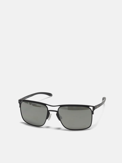 Oakley Holbrook Ti Satin Black w/ Prizm Black Polarized, Eyewear