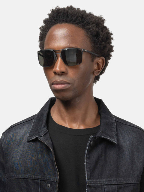 Oakley Holbrook Ti Satin Black w/ Prizm Black Polarized, Eyewear