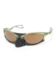 Oakley Plantaris Matte Trans Fern w/ Prizm Tungsten, Eyewear