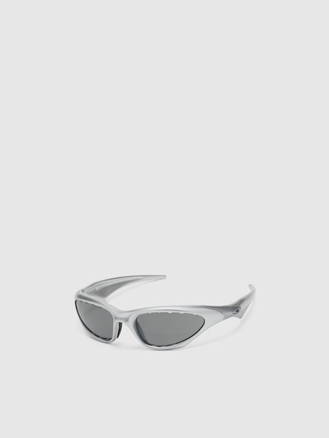 Oakley x Satisfy Scar X-Silver w/ Prizm Black Vented, Sunglasses