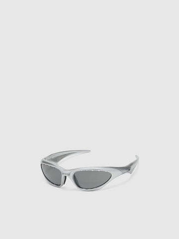 Oakley x Satisfy Scar X-Silver w/ Prizm Black Vented, Sunglasses