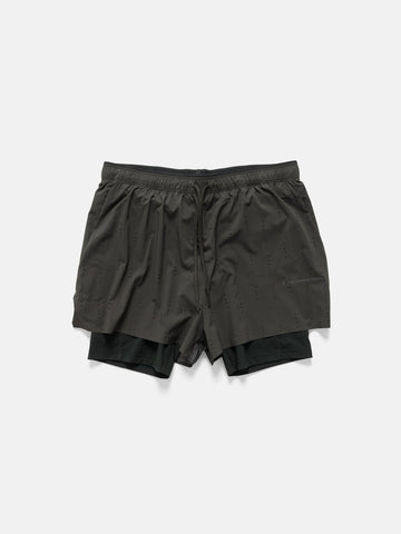 On x PAF Zero 2-in-1 Shorts Molasses/Black, Shorts