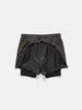 On x PAF Zero 2-in-1 Shorts Molasses/Black, Shorts