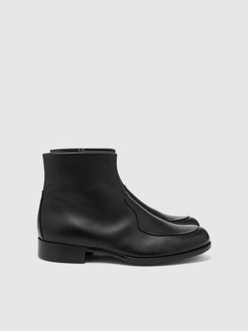 PETROSOLAUM Side Zip Boots Oil Soft Kip Black, Boots